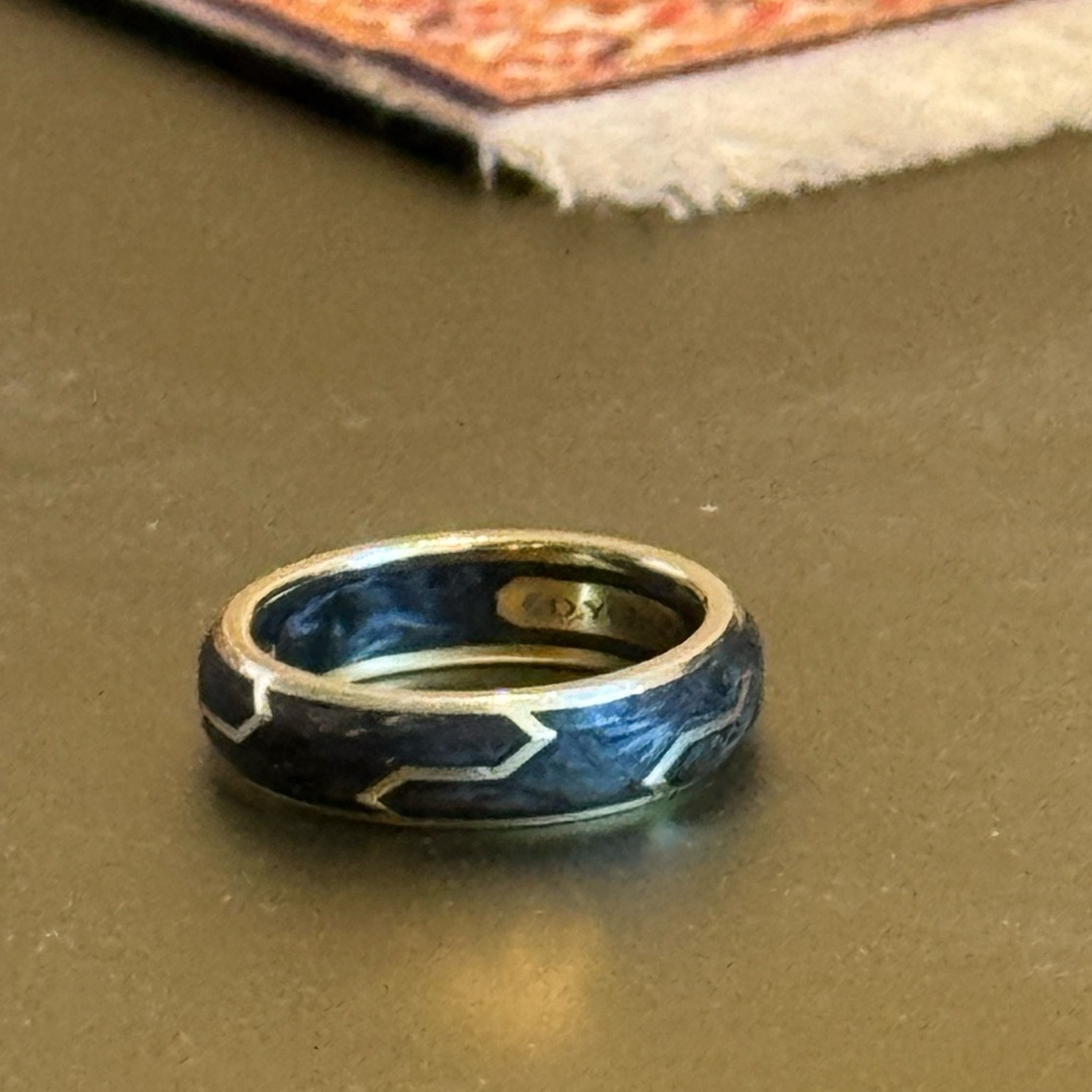 David yurman forged carbon size 8 ring